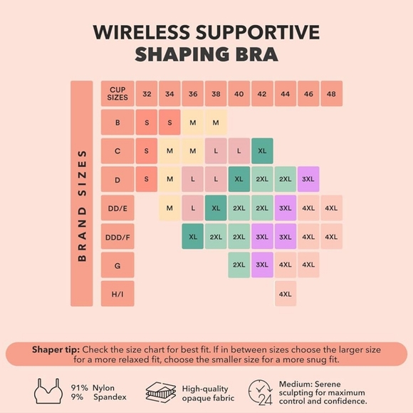 Shapermint 'Truekind' 4XL Bra - Picture 12 of 12